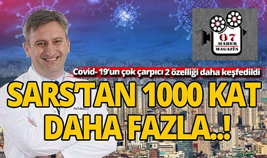 Covid- 19’un çok çarpıcı 2 özelliği daha keşfedildi