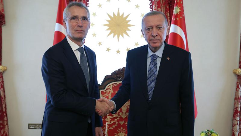 Cumhurbaşkanı Erdoğan, NATO Genel Sekreteri Stoltenberg ile görüştü