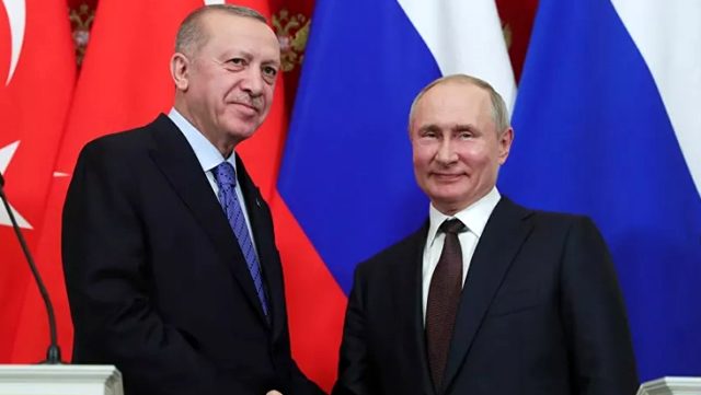 Cumhurbaşkanı Erdoğan, Rusya Lideri Putin'le Libya ve Suriye hakkında görüştü