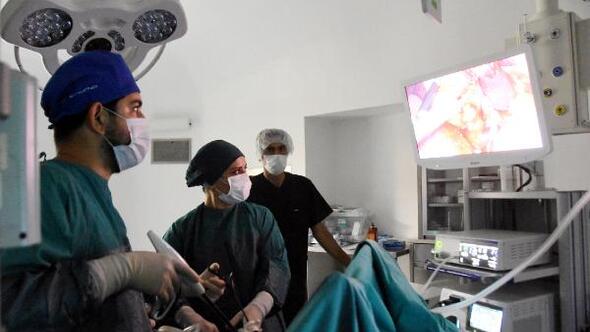 Demre Devlet Hastanesi'nde kapalı ilk ameliyat