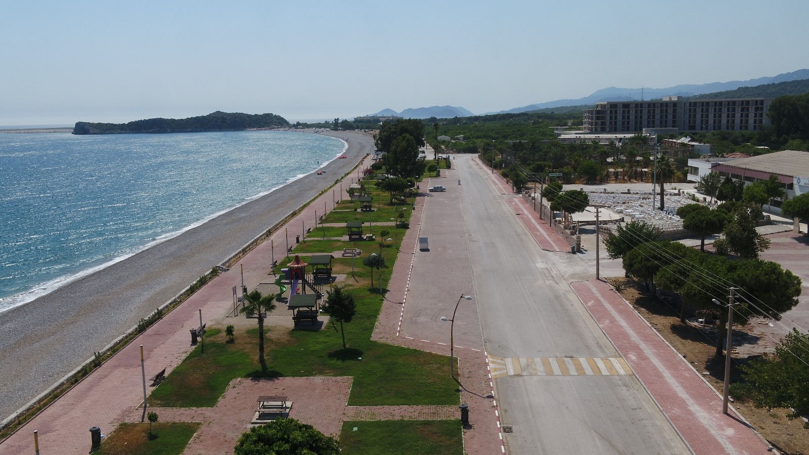 Demre’ye 2 bin 200 metrekare uzunluğunda yürüyüş yolu