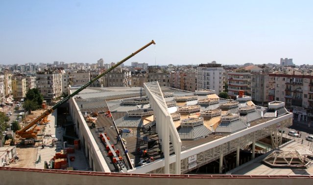 Doğu Garajı Kültür ve Ticaret Merkezi'nde sona yaklaşıldı