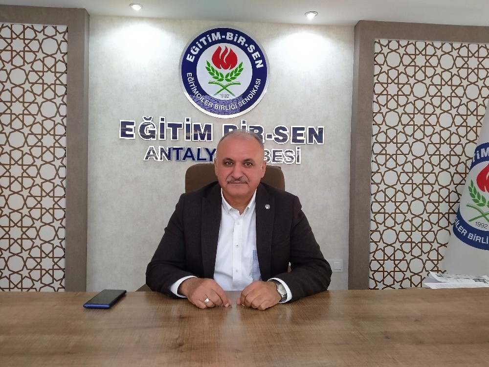 Eğitim Bir-Sen Antalya Şube Başkanı 