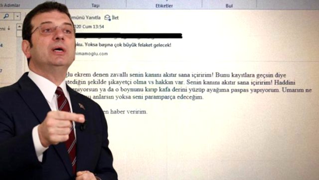 Ekrem İmamoğlu'nu tehdit eden şahıs CHP Etimesgut İlçe Teşkilatı üyesi çıktı