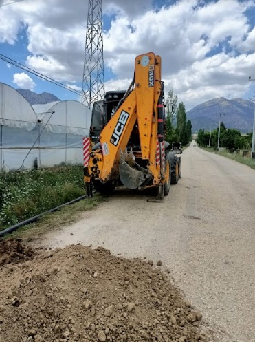 ELMALI’DA ALT YAPI ÇALIŞMALARI SÜRÜYOR