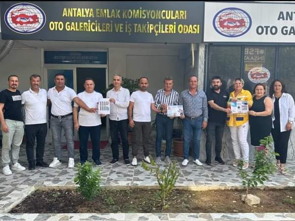 Emlakçılar odası olarak Antalya da bir ilki gerçekleştiriyoruz