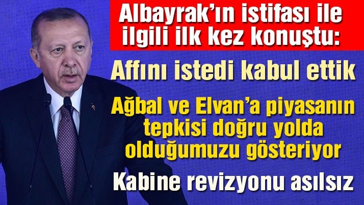 Erdoğan:''Affını istedi kabul Ettik.''