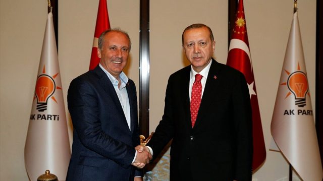 Erdoğan'dan parti kuracağı konuşulan Muharrem İnce'ye tam destek