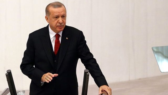 Erdoğan, TBMM'nin açılışında Ermenistan'a yüklendi: Bu haydutlara destek verenlere hesabı sorulacak