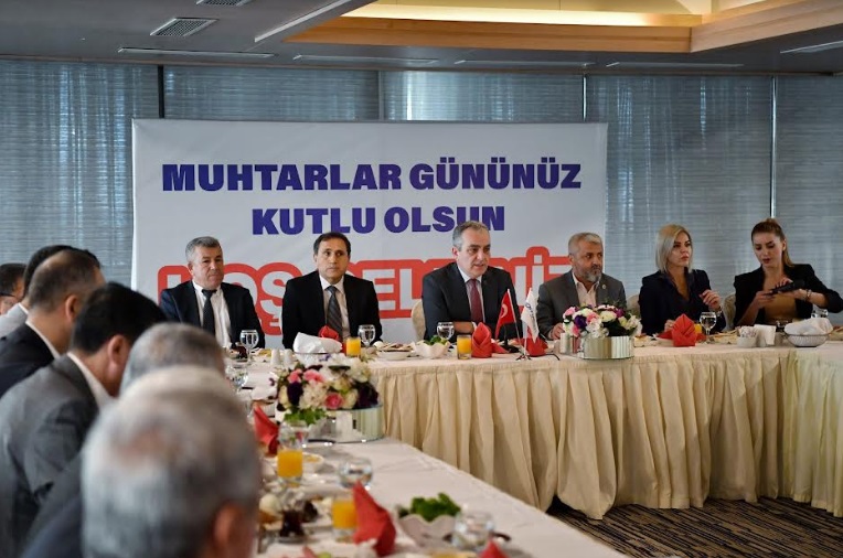 ESEN: MUHTARLARIMIZLA UYUM İÇİNDEYİZ