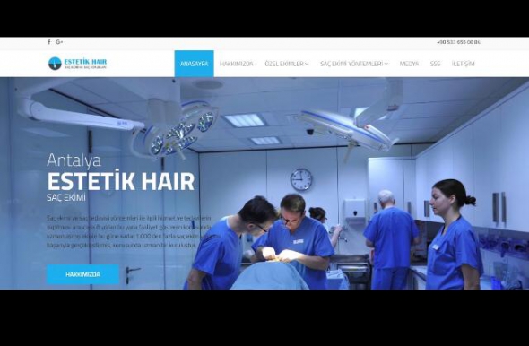 Estetik Hair Saç Ekim Uzmanı Adem KORKUT