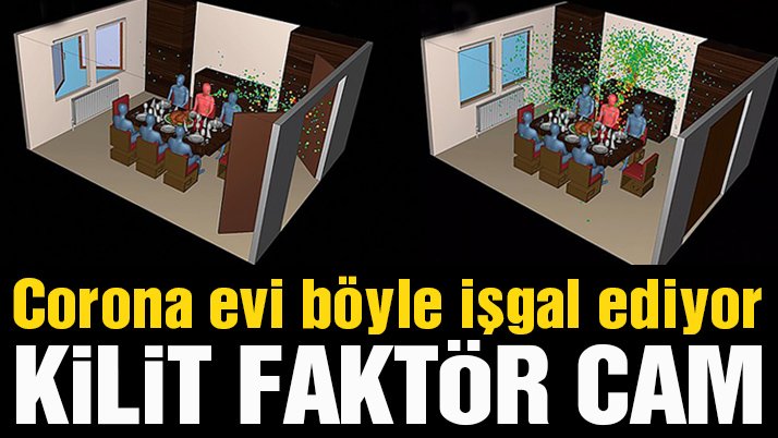 Ev buluşmalarında kilit faktör cam! Corona odayı böyle işgal ediyor