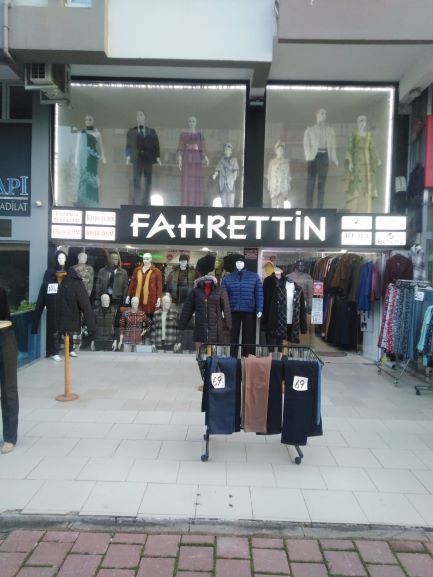 FAHRETTİN GİYİM VE FAHRETTİN DÜĞÜNCÜ MAĞAZASI ESNAF İNDİRİM KARTI ÜYESİ