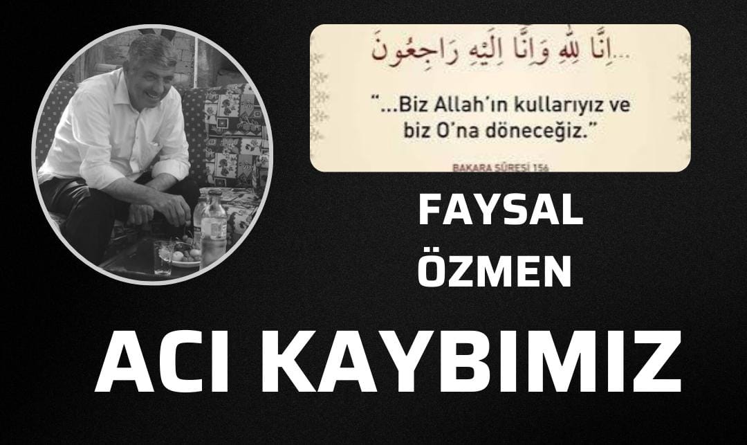 Gazeteci Mehmet Çiçek’ten Taziye Mesajı