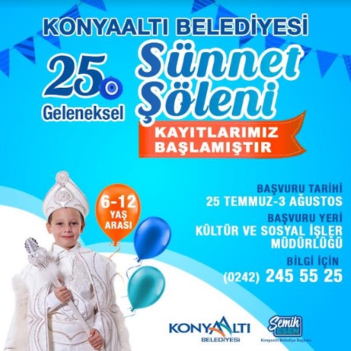 GELENEKSEL ‘SÜNNET ŞÖLENİ’ KAYITLARI BAŞLADI