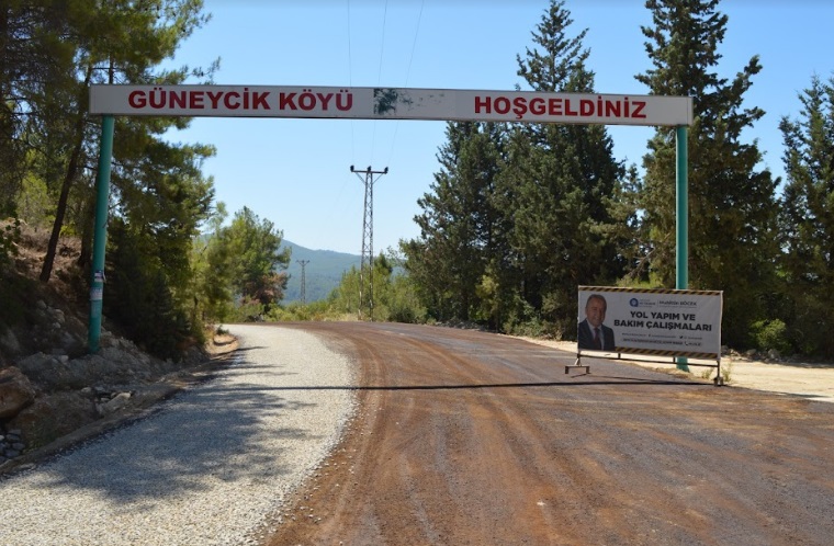 GÜNDOĞMUŞ GÜNEYCİK YOLU SATHİ ASFALTLA KAPLANIYOR