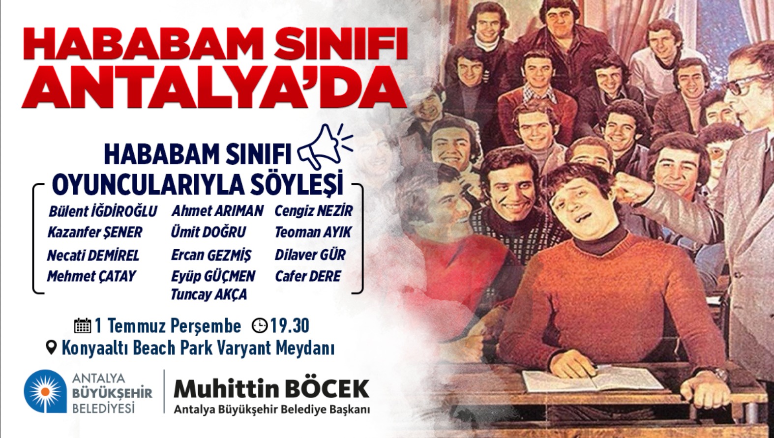 Hababam Sınıfı Antalya'da