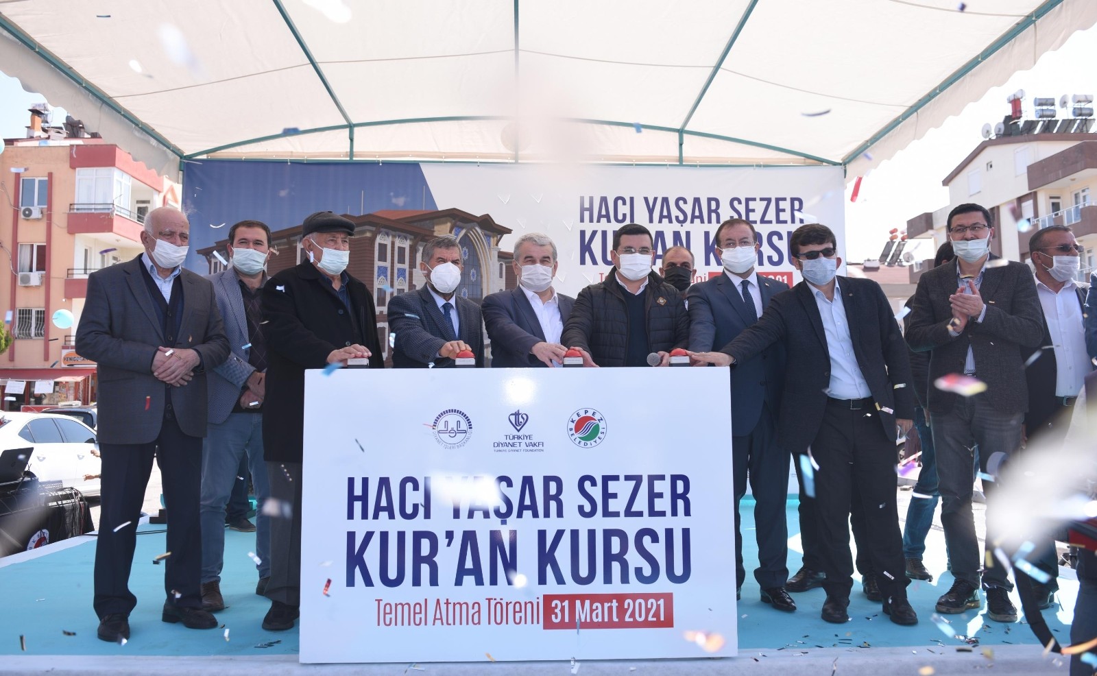 Hacı Yaşar Sezer Kur’an Kursu temeli atıldı