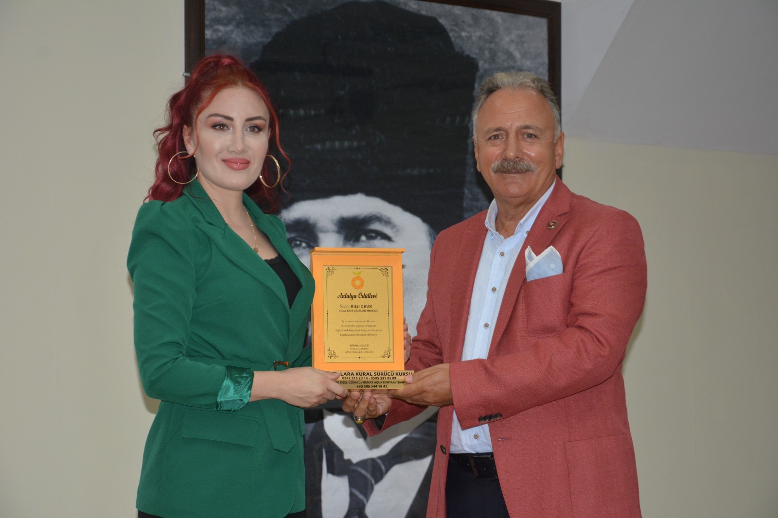 HİLAL KAYA GÜZELLİK MERKEZİNE ÖDÜL