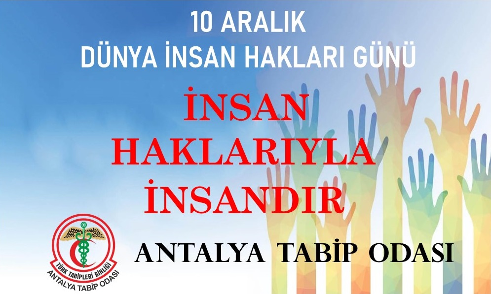 İNSAN HAKLARIYLA İNSANDIR.