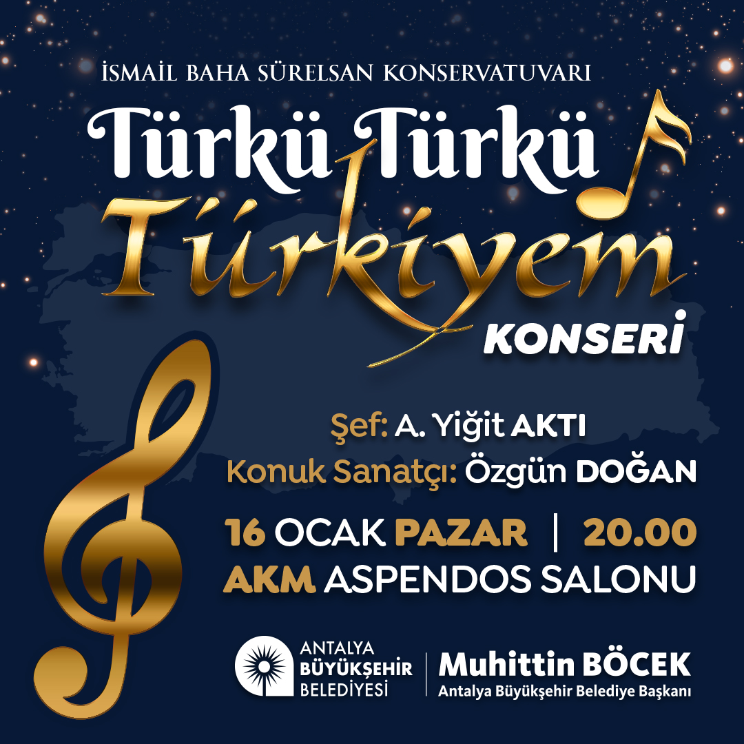 İsmail Baha Sürelsan Konservatuvarı'dan üç konser
