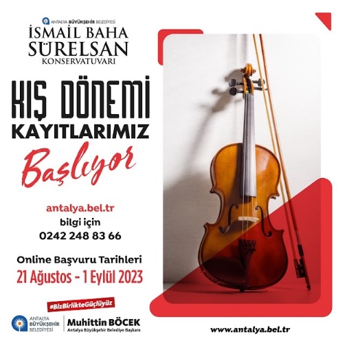 İsmail Baha Sürelsan Konservatuvarı  Kış Dönemi Kayıtları Başlıyor