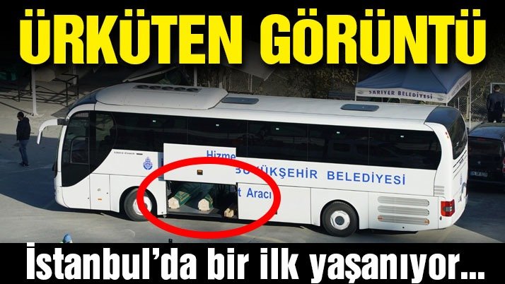 İstanbul’da korkutan görüntü! 