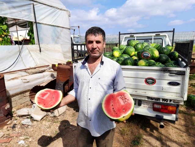 İthalatı duran karpuzda talep yerli üreticilerin yüzünü güldürdü