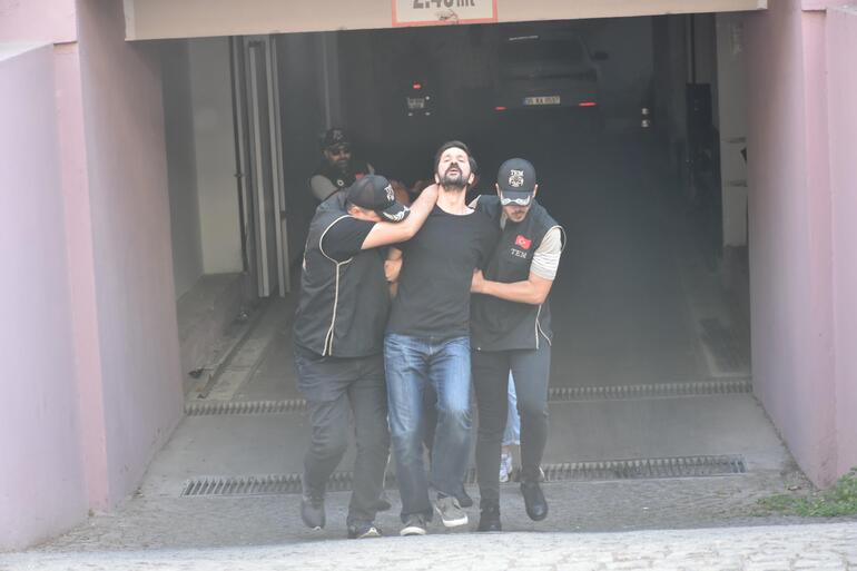 İzmir'de örgüt üyeliğinden gözaltına alınan 3 HDP'li adliyede