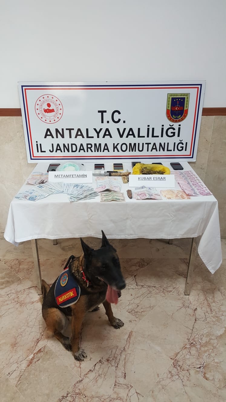 Jandarma uyuşturucu tacirlerini yakaladı!