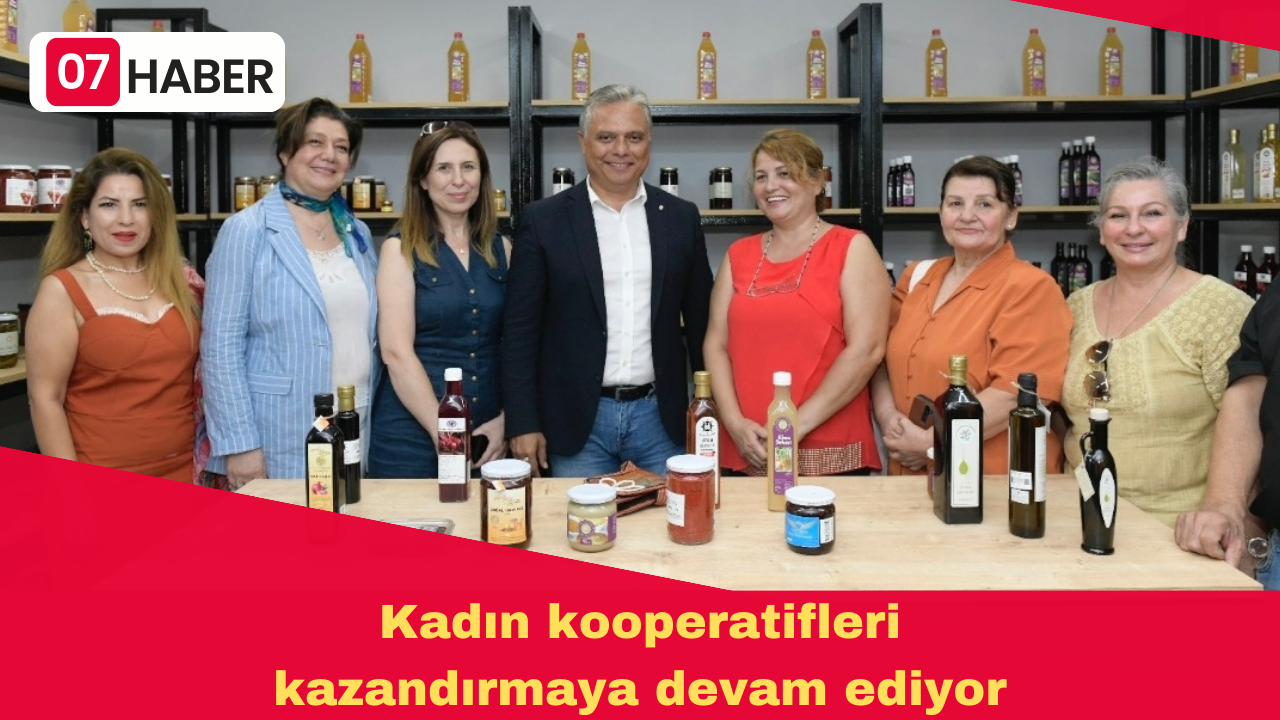 Kadın kooperatifleri kazandırmaya devam ediyor