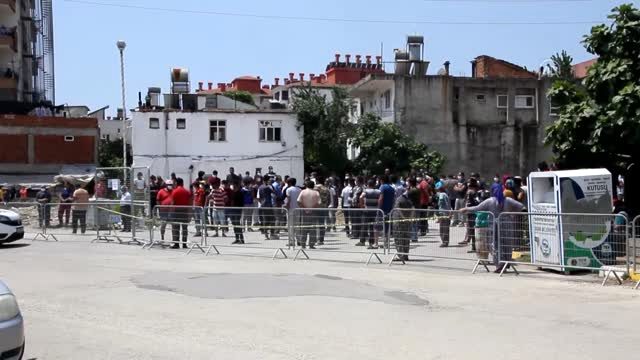 Karantinaya alınan mahallede gerginlik