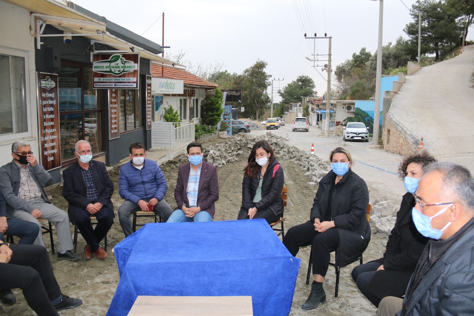 Kaş’ın yayla bölgelerinde çiftçileri desteklemek ve taleplerini belirlemek üzere saha incelemesi