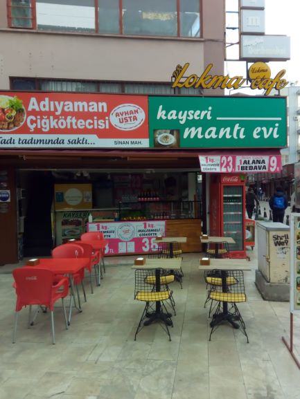 KAYSERİ MANTI EVİ VE ADIYAMAN ÇİĞKÖFTECİSİ AYHAN USTA ESNAF İNDİRİM KARTI ÜYESİ