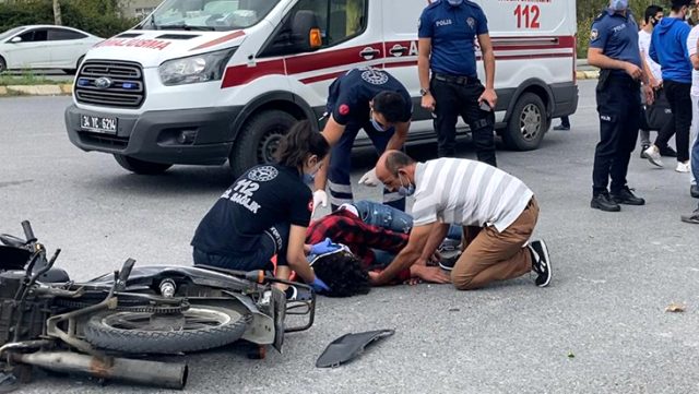 Kaza yapan oğlunu gören anne sinir krizi geçirdi: Sat dedim motoru, dinletemedim