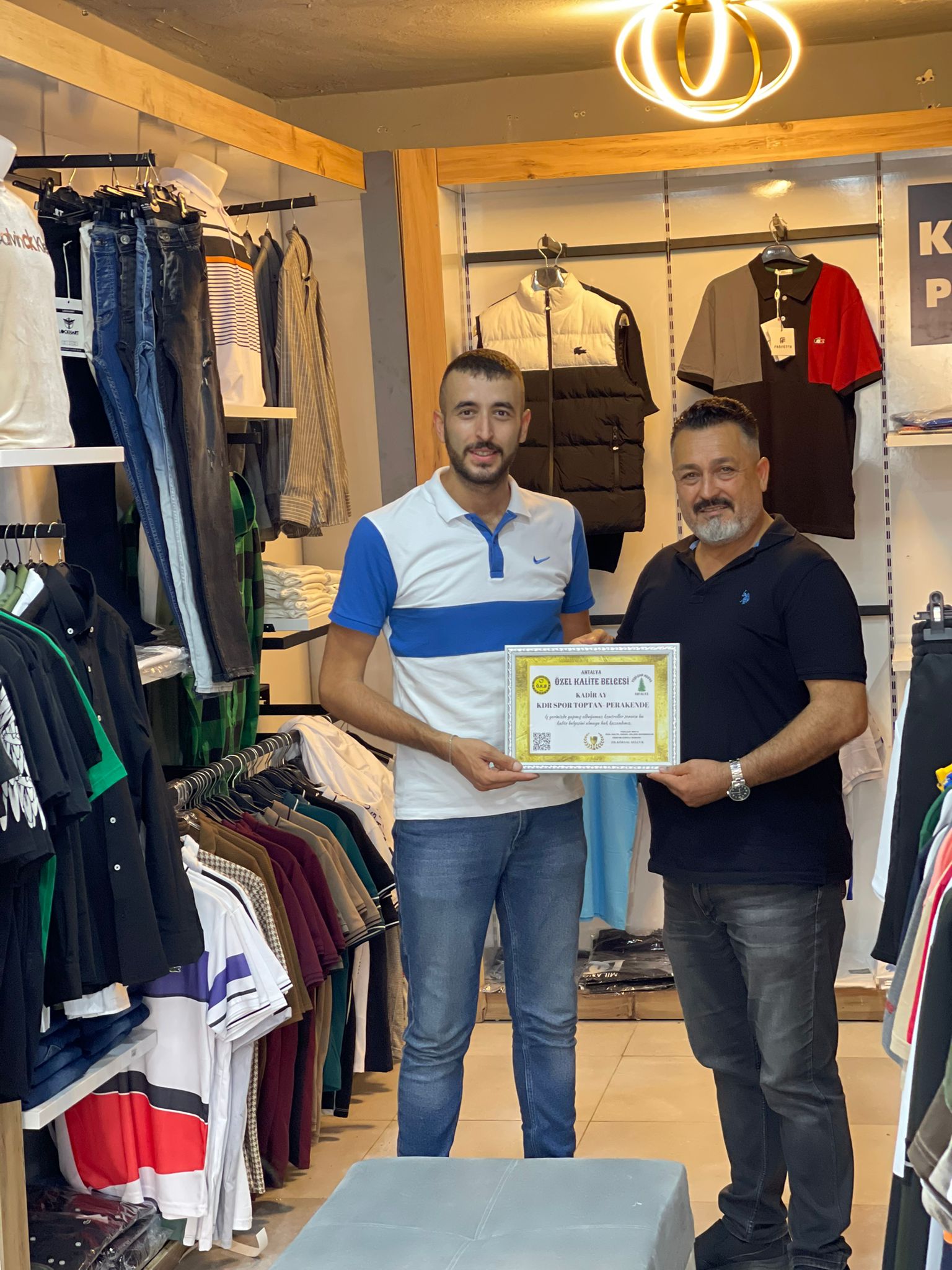 KDR SPOR’A ÖZEL KALİTE BELGESİ VERİLDİ