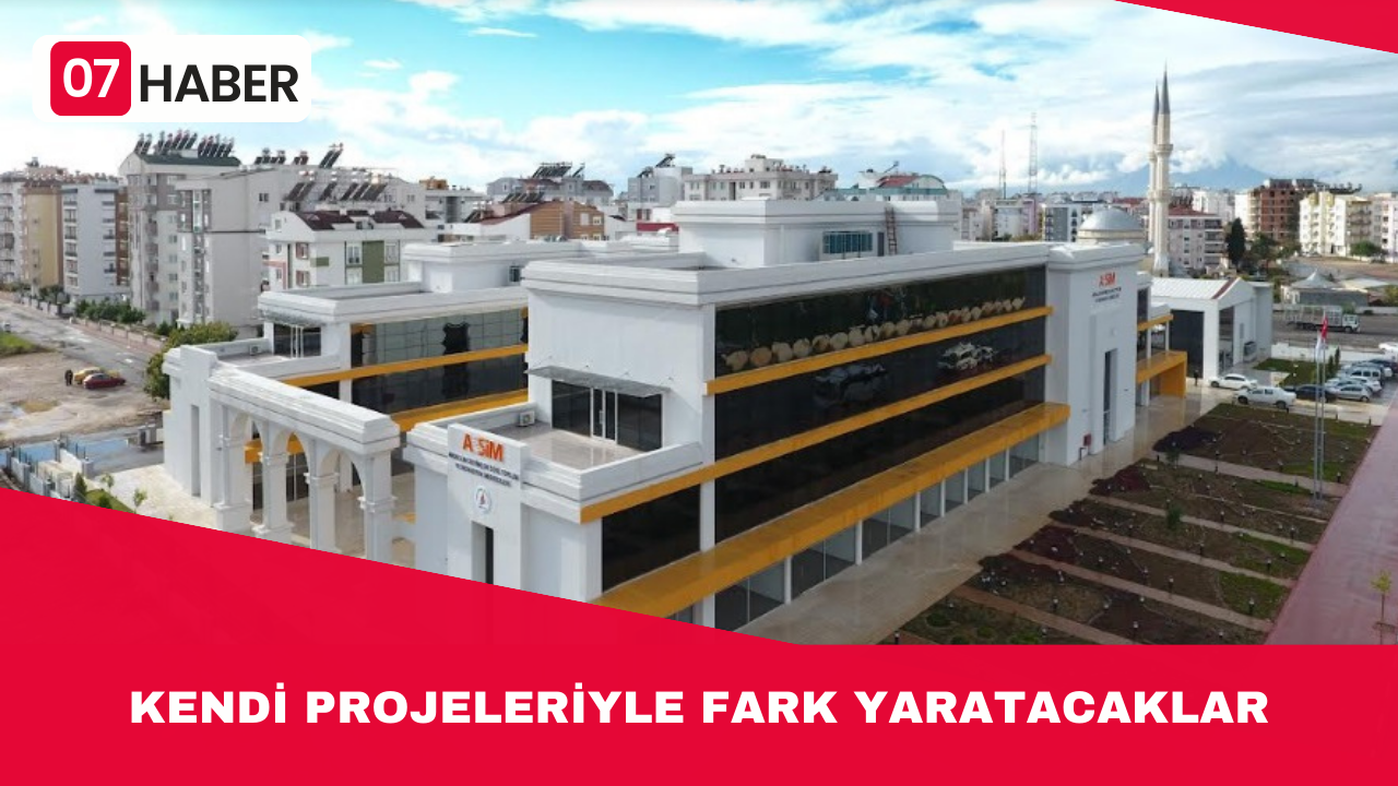 KENDİ PROJELERİYLE FARK YARATACAKLAR