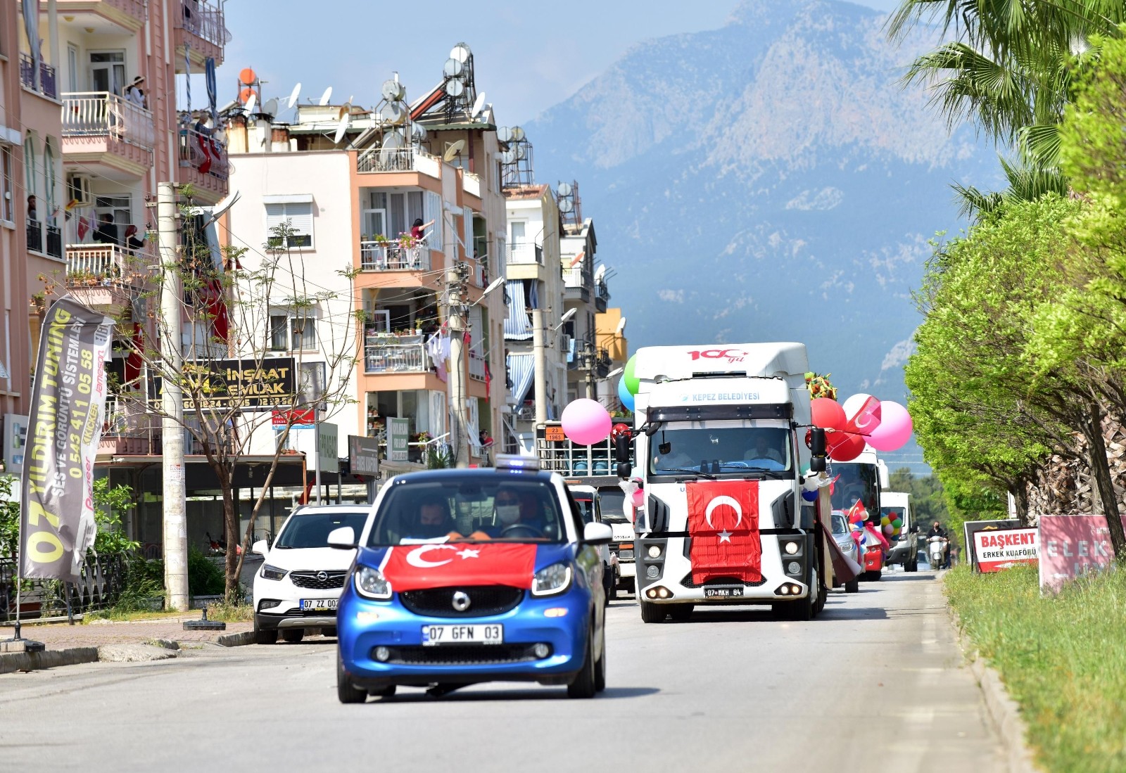 Kepez belediyesi  ’23 Nisan Korteji’ düzenleyecek.