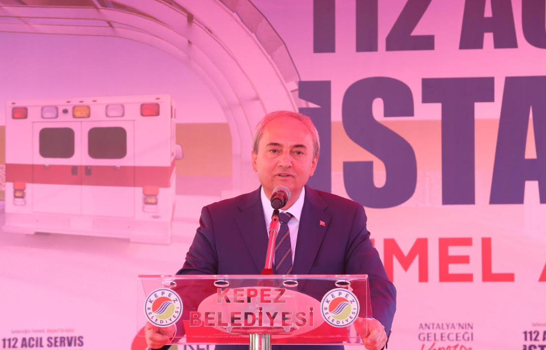Kepez’de 112 Acil Sağlık İstasyonu’nun temeli atıldı