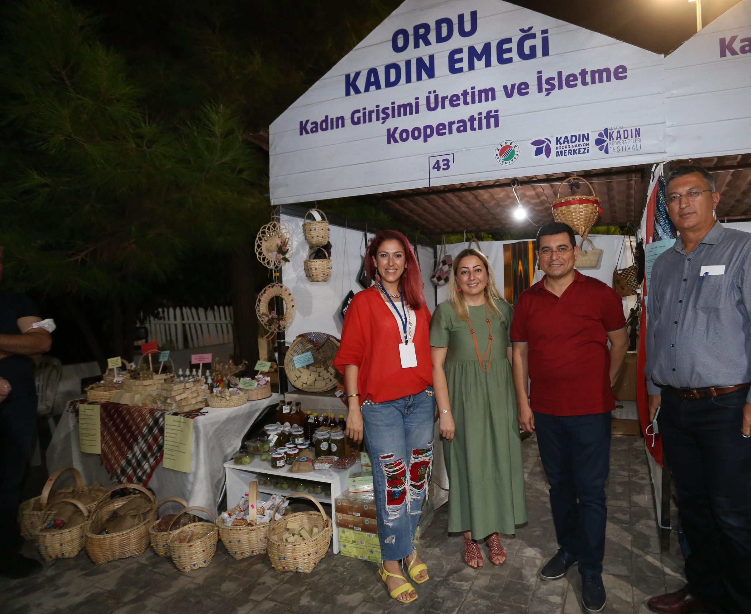 Kepez’in Kadın Kooperatifleri Festivali’ne ilgi büyük