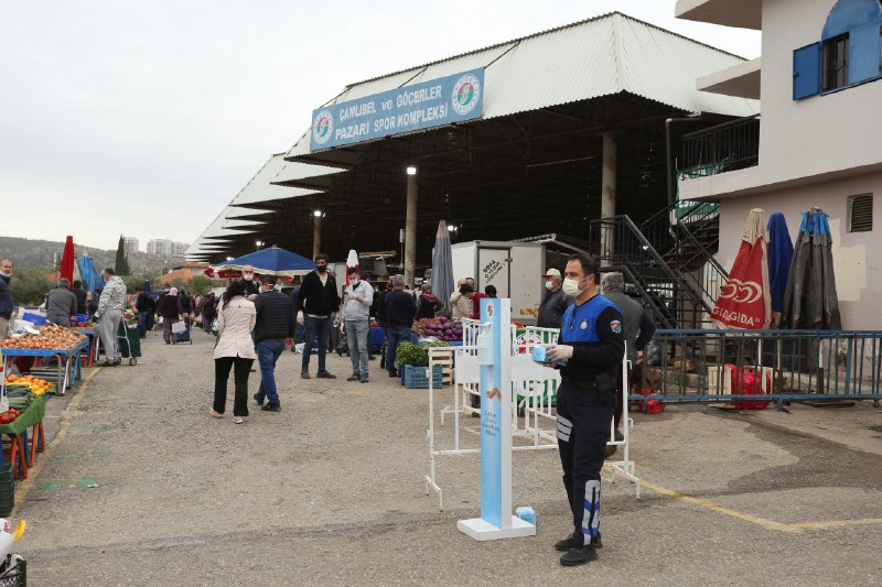 Kepez’in pazarlarına koronavirüs düzenlemesi