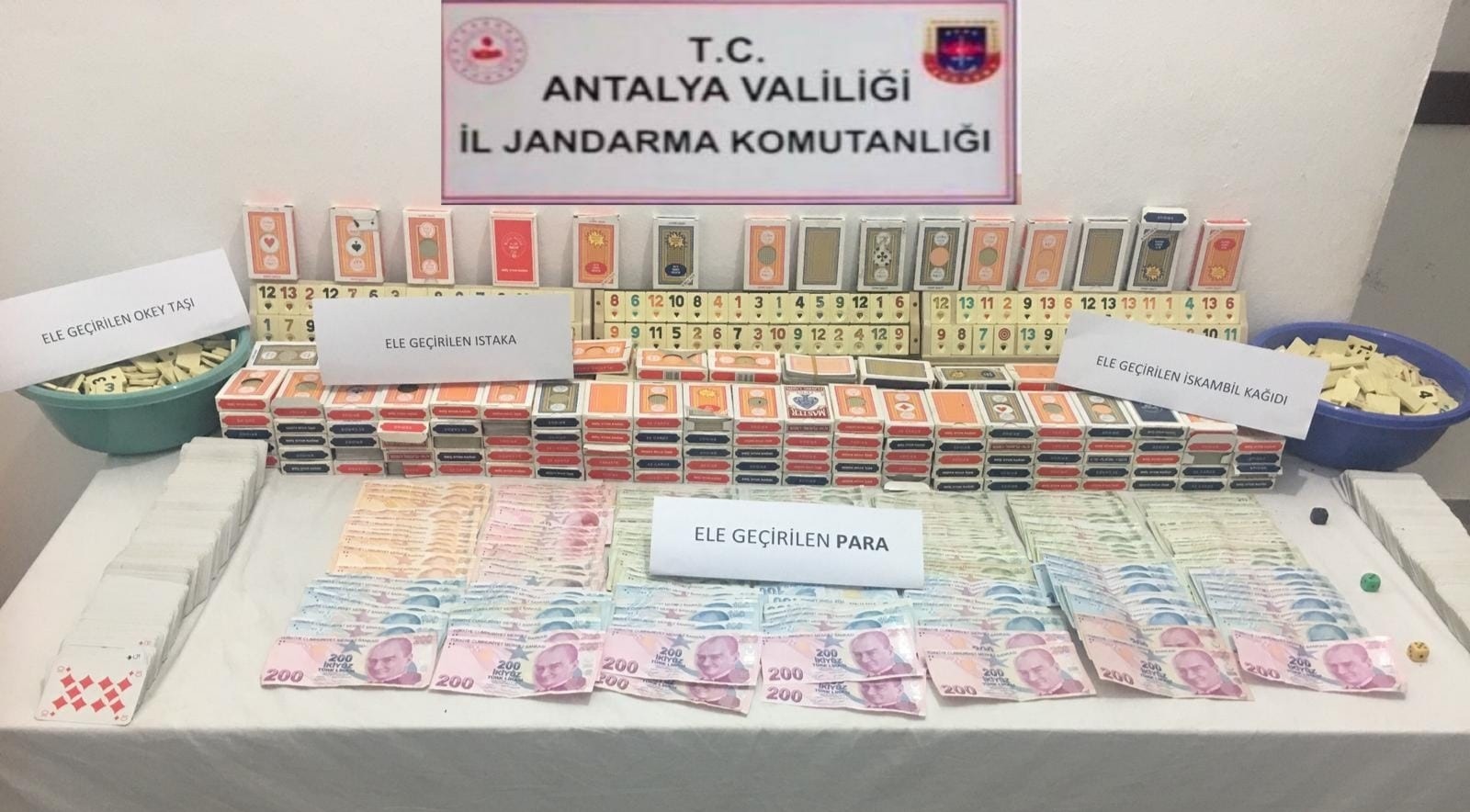 Kıraathanede kumar oynayan kişilere ceza yağdı