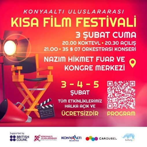 KISA FİLM FESTİVALİ BAŞLIYOR