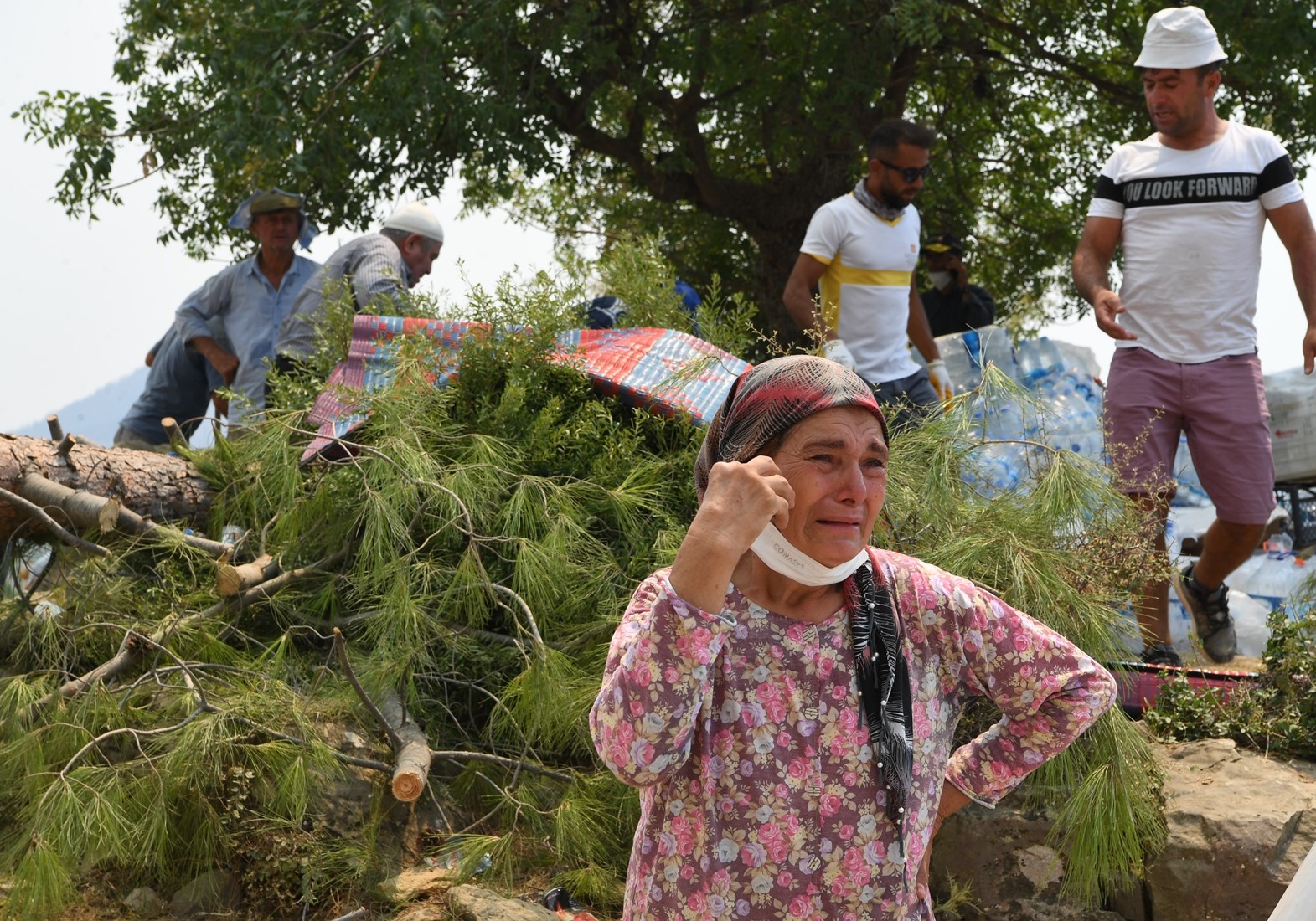 Konyaaltı Belediyesi Yangın Bölgesinde