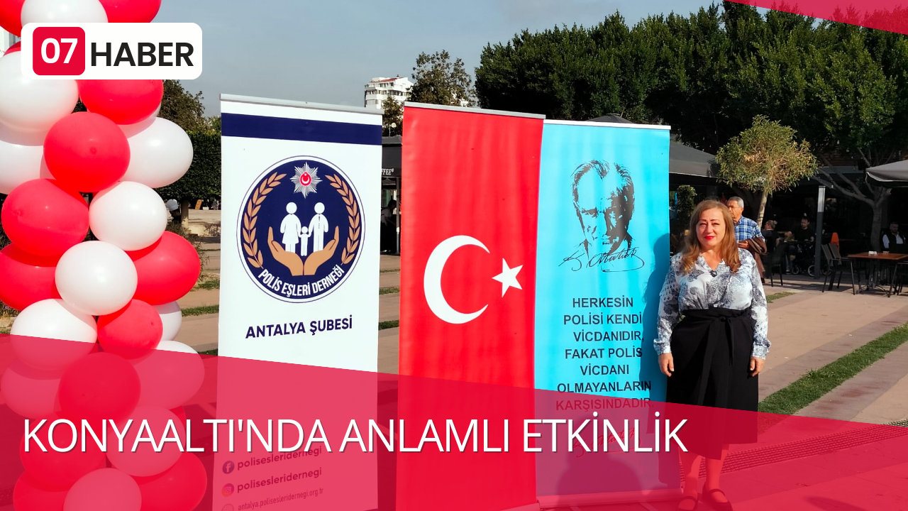 KONYAALTI’NDA ANLAMLI ETKİNLİK