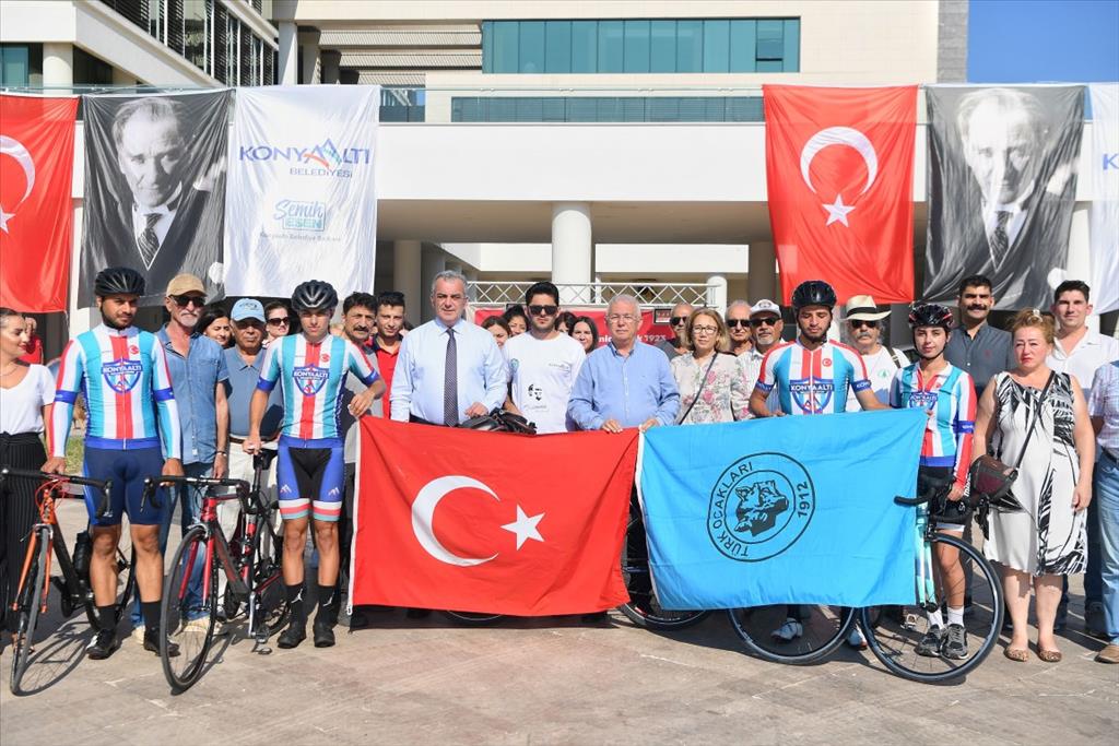 Konyaaltı’ndan Ankara’ya 100. yıl turu