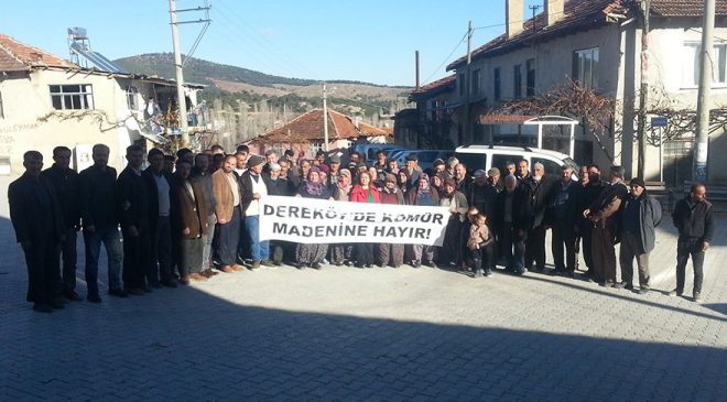 KORKUTELİ KÖMÜR MADENİ İSTEMİYOR