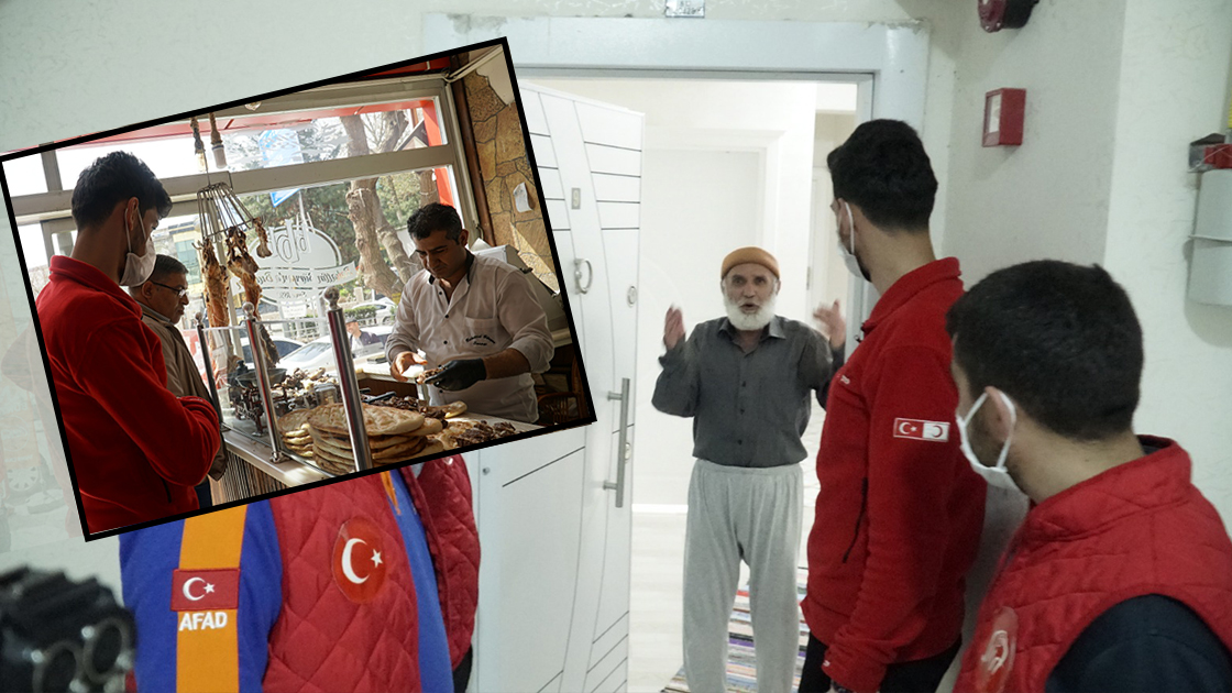 Koronavirüs | Sokağa çıkma yasağına takılan Mehmet Amca 155'i arayıp 'büryan' istedi