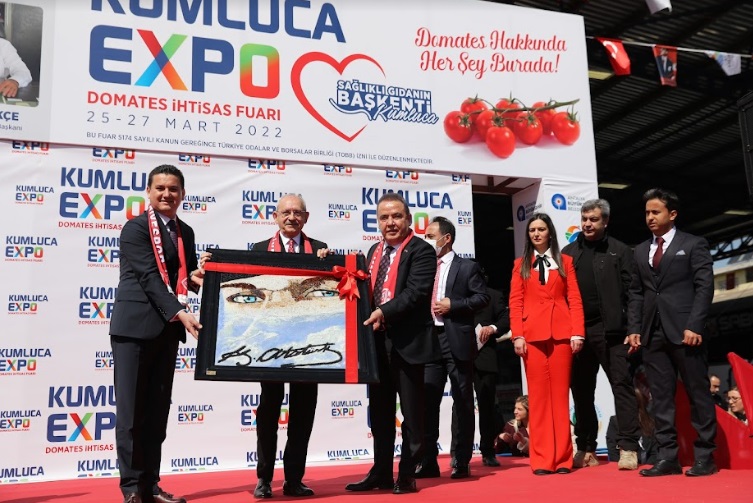 KUMLUCA EXPO DOMATES İHTİSAS FUARI AÇILDI