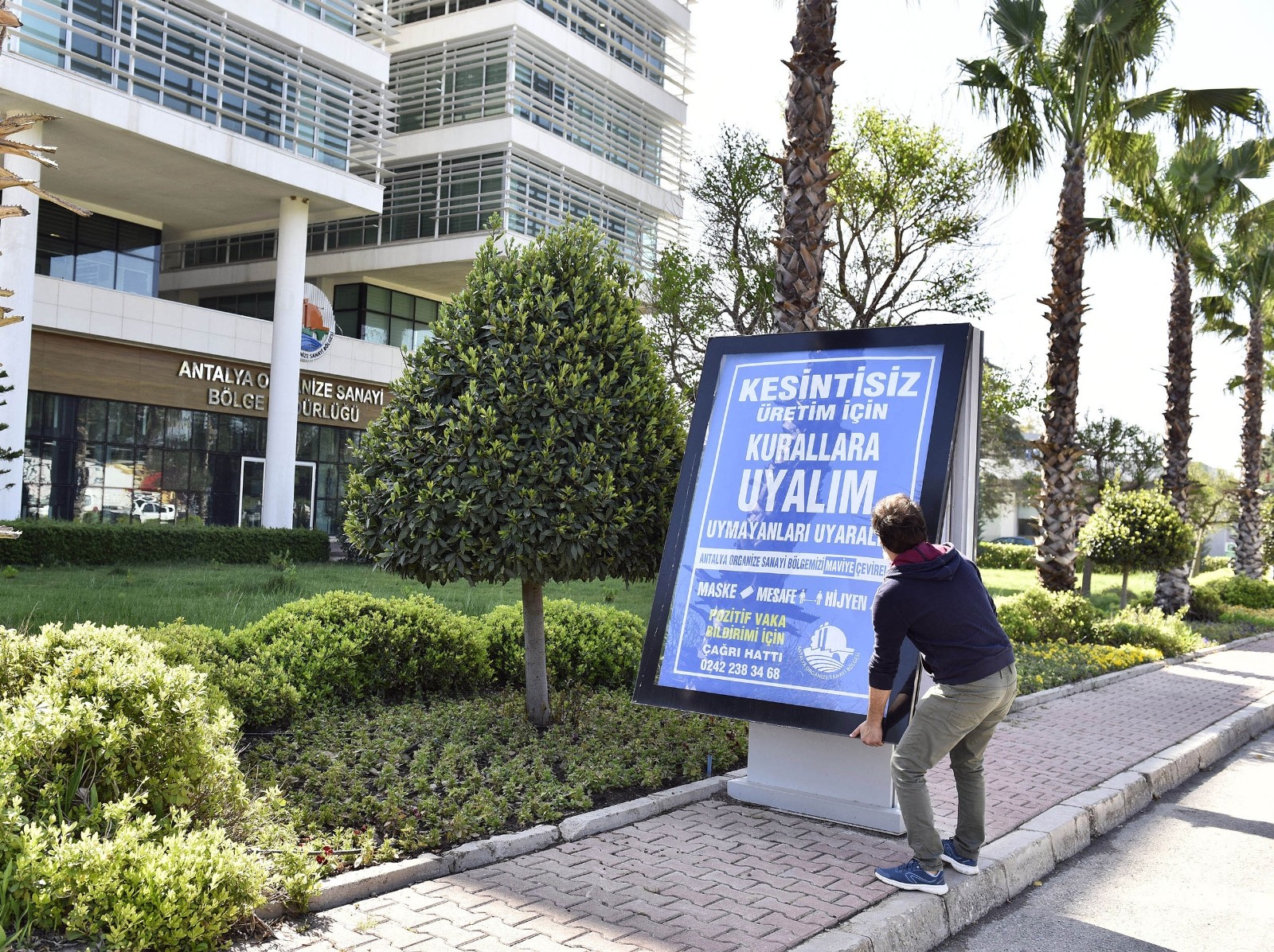  ‘Mavi OSB, Mavi Antalya’ hareketi başlatıldı